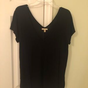 Black Bordeux Short Sleeve Shirt Size Medium